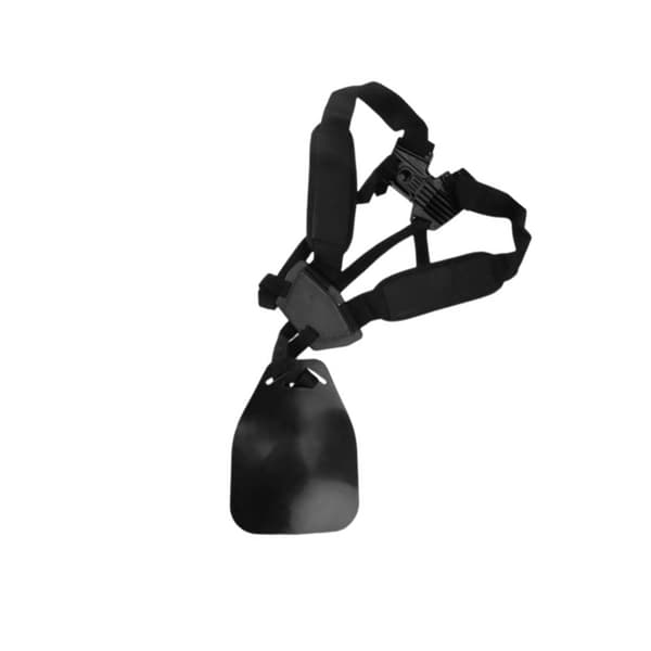 INF Ergonomisk röjskärssele - enkel axelrem (svart) 0
