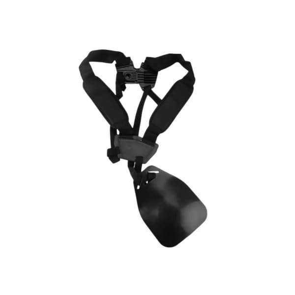 INF Ergonomisk röjskärssele - enkel axelrem (svart) 0