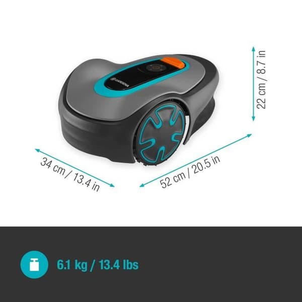 GARDENA SILENO Minimo 500 (15202-26) Bluetooth®-ansluten robotgräsklippare - 500m²