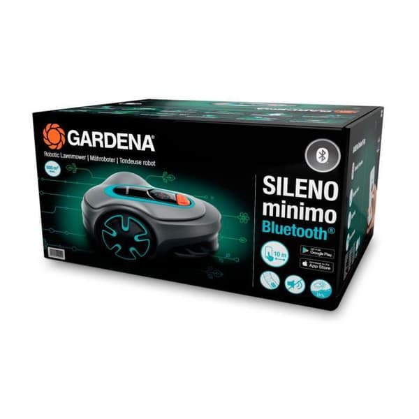 GARDENA SILENO Minimo 500 (15202-26) Bluetooth®-ansluten robotgräsklippare - 500m²