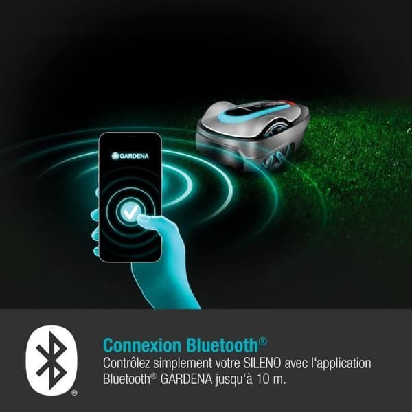 Robotgräsklippare - GARDENA - Sileno City 500 - Bluetooth - 15002-26