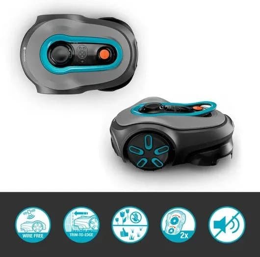 Gardena Robottiruohonleikkuri älykäs SILENO vapaa 1200 m²