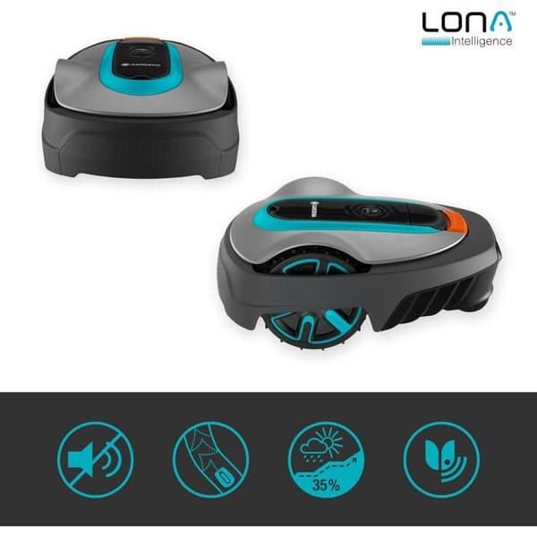 GARDENA Robotgräsklippare Smart SILENO City 400 m2