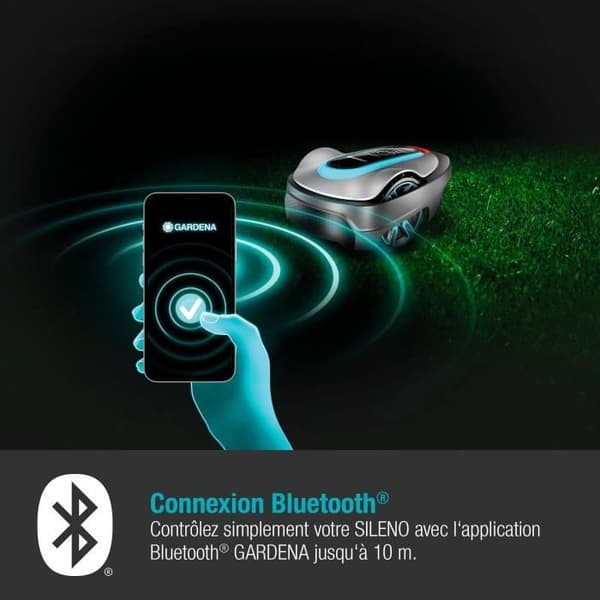 Robotgräsklippare - GARDENA - Sileno City 250 - Bluetooth - 15001-26