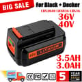 Pikkukuva 2 / 2: Black & Decker 36V/40V Li-ion -akulle, 3000mAh/3500mAh suurella kapasiteetilla, nopea lataus,1 kappale 3.0 3.5AH