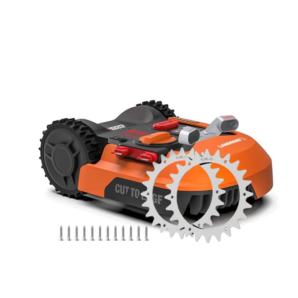 INF Hopeiset vetopyörät Worx Landroid -robottiruohonleikkureille
