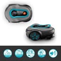 Pikkukuva 3 / 6: Robotgräsklippare - GARDENA - Smart SILENO Free 1200 - Utan begränsningskablar - Yta 1200 m² - Inkluderar smart Gateway