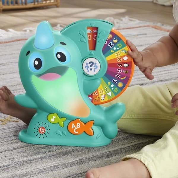 SOLAL THE NARWHA - FISHER-PRIS - HRC56 - TOY FISHER PRICE LINKIMALS