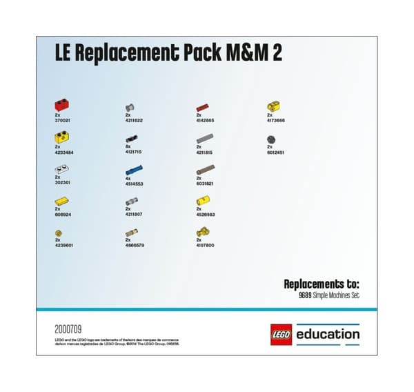 LEGO Education Reservedelssæt M&M 2