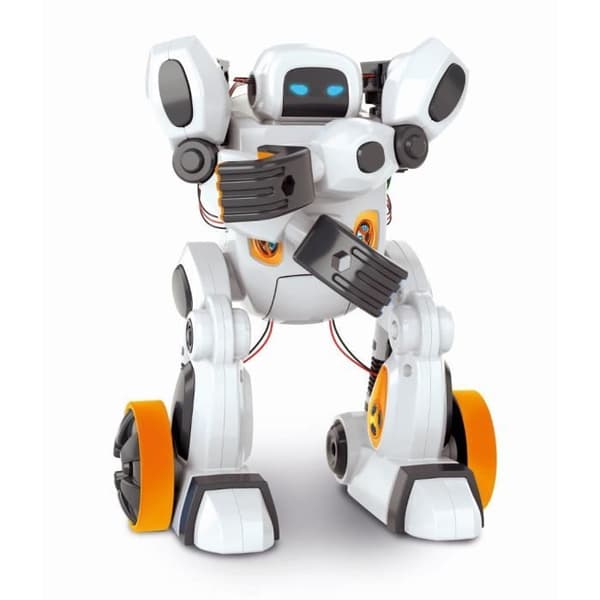 CLEMENTONI - AIRO, Robot med artificiell intelligens - Känner igen gester och röster - Rörelser - Dedikerad applikation med algor