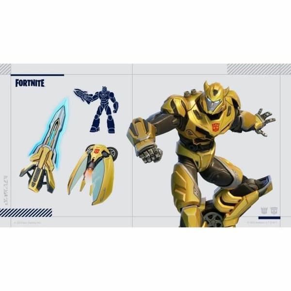 Xbox One / Series X Videospel Fortnite Pack Transformers (FR) Nedladdningskod