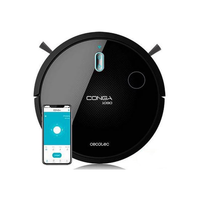 Robotdammsugare Cecotec Conga 1090 Connected 1400 Pa 64 dB WiFi Svart