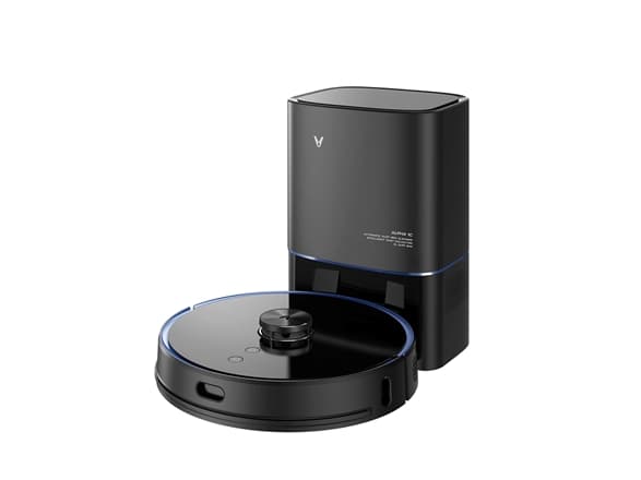 Viomi Dammsugare S9 - Svart - 2700Pa sugeffekt - 5200 mAh batteri - Drifttid (max) 220 min - Med moppfunktion - Automatisk tömningsstation - Appstyrd