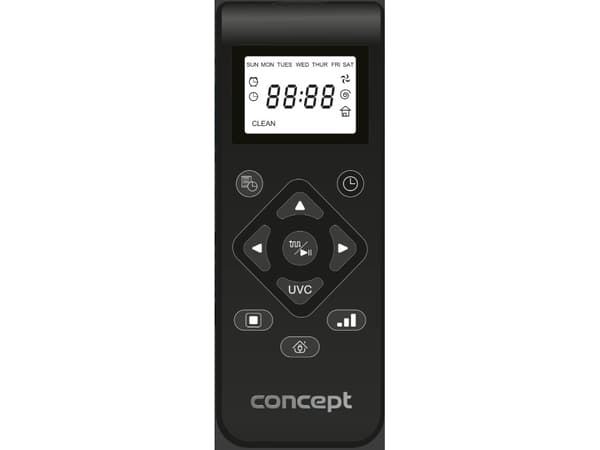 Concept VR3205, Uten pose, Hvit, Rund, 0,6 l, 70 dB, 0,6 l