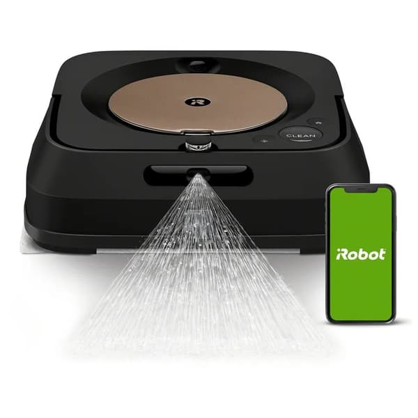 iRobot Braava jet m6 Robottilattianpesuaine - musta Grafiitti