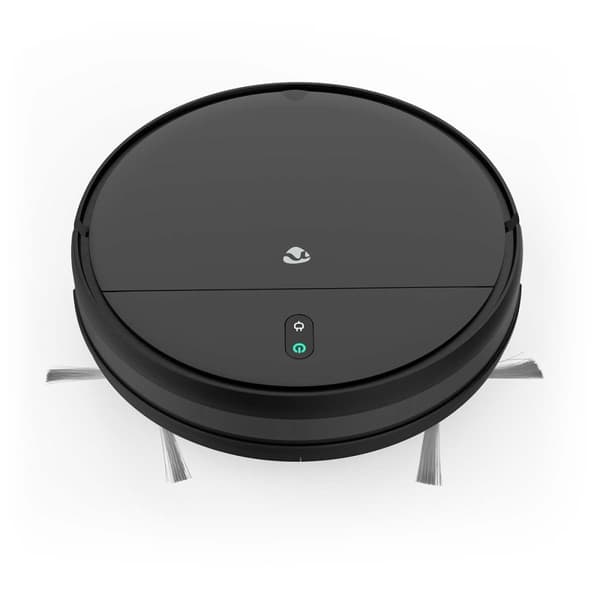 Nedis SmartLife Robot Pölynimuri | Satunnainen | Wi-Fi | Keräyssäiliön tilavuus: 0.2 l | Automaattinen lataus | Maksimi käyttöaika: 1.8 tuntia | Musta