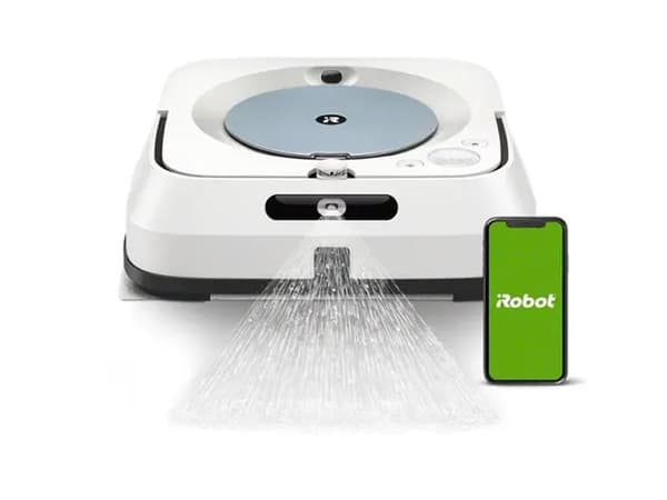 iRobot Braava jet m6 Robotgolvtvätt - Vit och Blå
