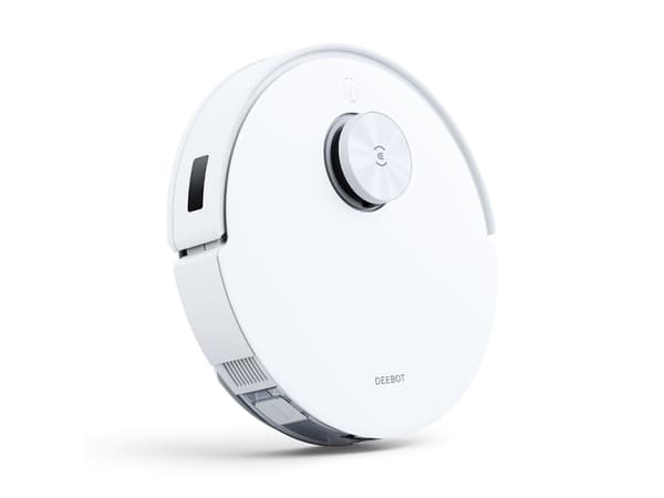 Ecovacs DEEBOT T10, Pussiton, Valkoinen, Pyöreä, 0,4 L, 68 dB, 0,24 L