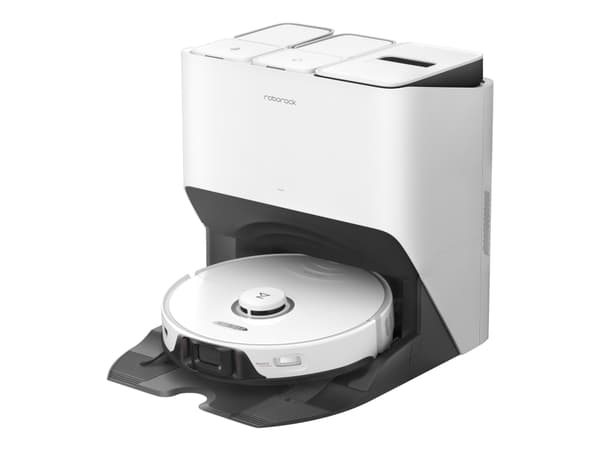 Roborock S8 Pro Ultra - Dammsugare - självgående - utan påse - 69 W - vit