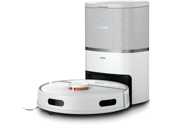 Philips 3000 series HomeRun Aqua XU3110/02 Støvsuger- og vaskerobot, Combi, Metallisk, Rund, Light/Beluga Metallic, Akrylonitril-butadien-styren (ABS