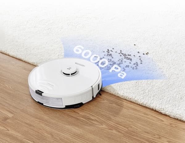 Roborock S8+ robotti-imuri moppitoiminnolla, valkoinen