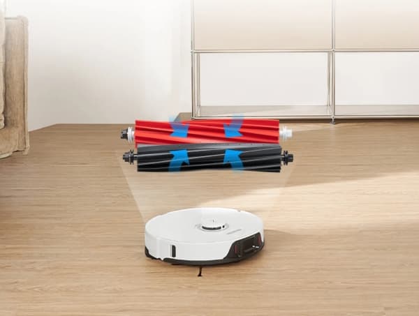 Roborock S8+ robotti-imuri moppitoiminnolla, valkoinen