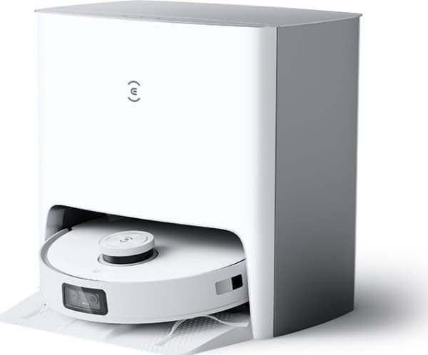 Ecovacs Deebot T10 Turbo, Pussiton, Valkoinen, Pyöreä, 0,4 L, 68 dB, Area, Auto, Ohje