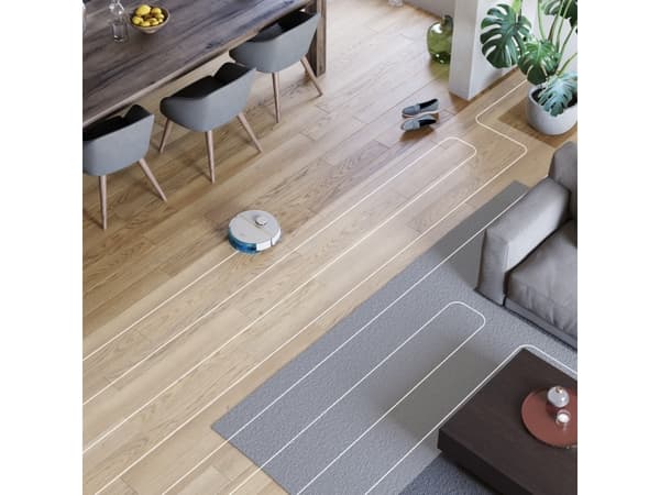 Philips HomeRun 7000 Aqua XU7000 - Støvsuger - robotlignende - uten pose - silke hvit/gull inkludert lader