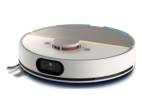 Philips HomeRun 7000 Aqua XU7000 - Støvsuger - robotlignende - uten pose - silke hvit/gull inkludert lader