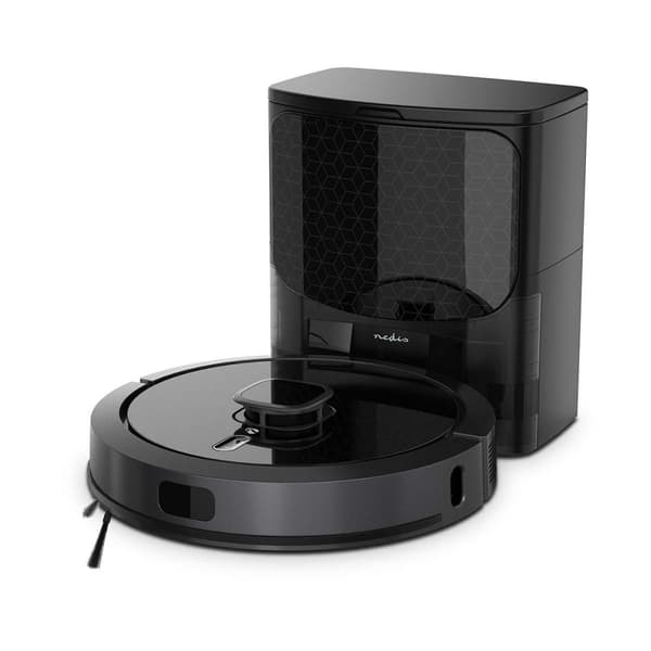 Nedis SmartLife Robot Dammsugare | Lasernavigation | Wi-Fi | Kapacitet insamlingsreservoir: 0.6 l | Automatisk laddning | Maximal användningstid: 3 ti