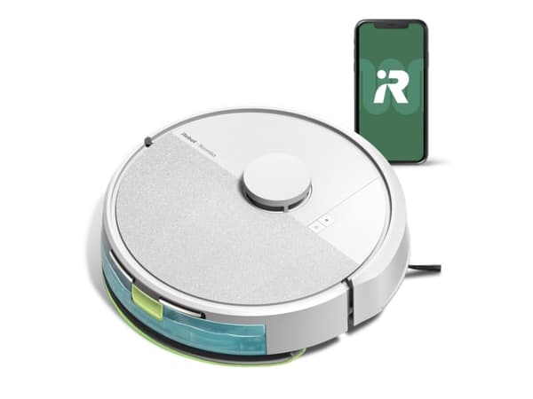 iRobot Roomba 105 Combo Robottipölynimuri lattianpesuaineella - Valkoinen