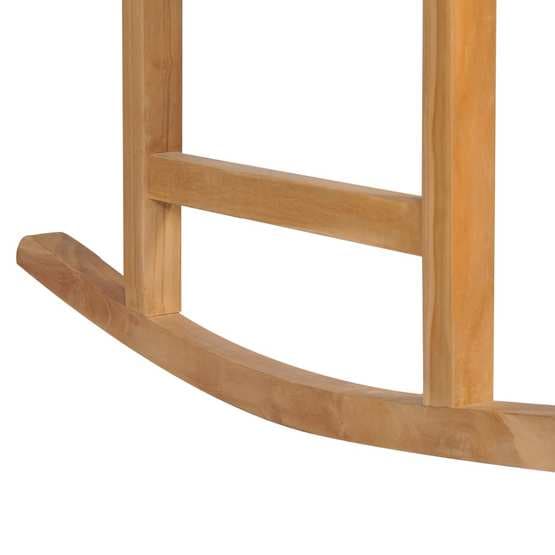 Gungstol I Massiv Teak