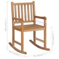 Miniatyrbild 5 av 5: Gungstol I Massiv Teak
