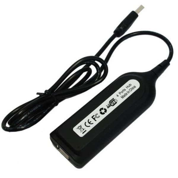 USB 2.0-Hubb till 4-Portar