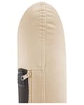 Pikkukuva 8 / 10: Keinutuoli beige sametti verhoiltu puu metalli nojatuoli glamour retro tyyli