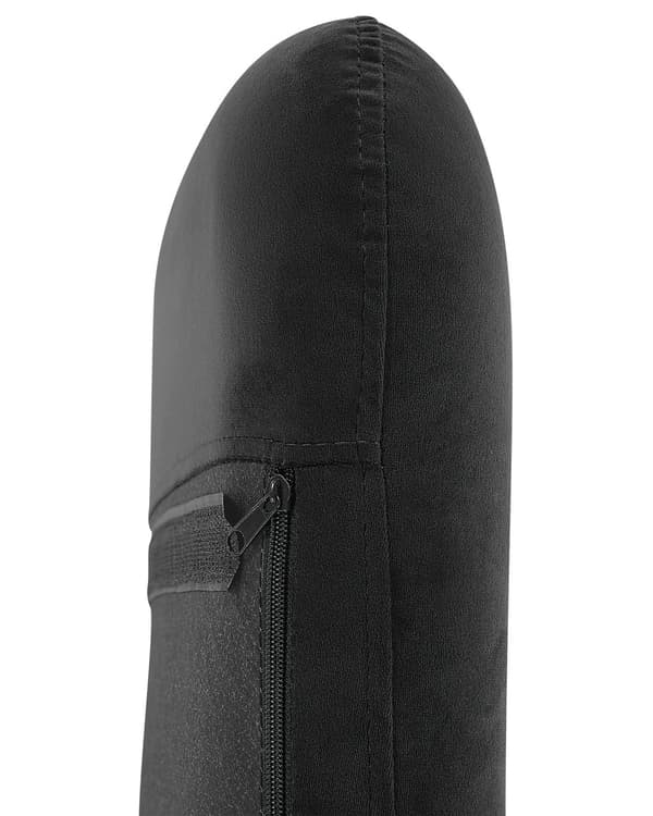 Moderne Gyngestol i Velour Sort Farve