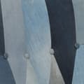 Miniatyrbild 6 av 11: vidaXL Gungstol blå denim lappmönster kanvas