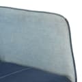 Miniatyrbild 7 av 11: vidaXL Gungstol blå denim lappmönster kanvas