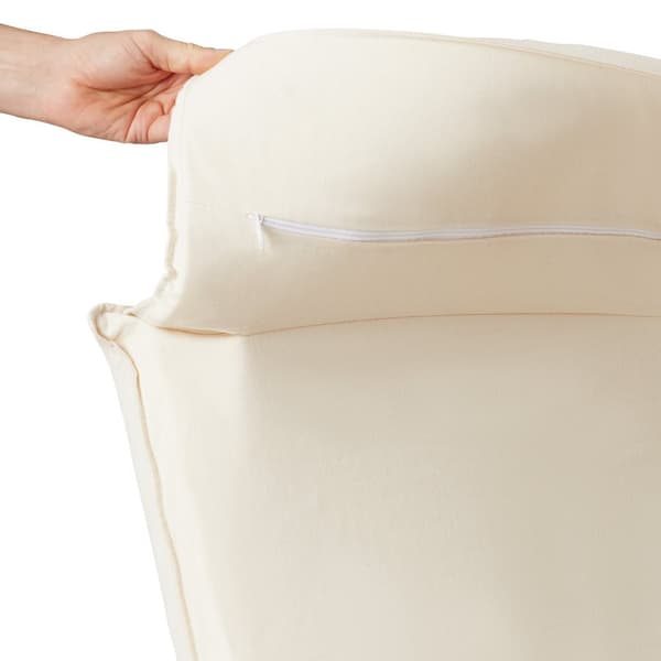 Fåtölj Roca gjord av björkträ 150kg - beige