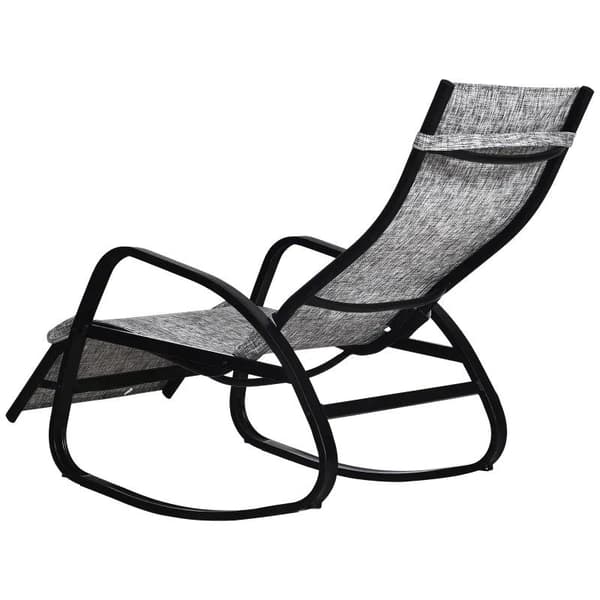 Rootz Gyngestol - Gyngestol - Haveseng - Gyngestol - Grå - 64 x 69 x 108 cm