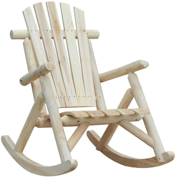 Rootz gungstol - Gungstol - Gungstol - Avkopplingsstol - Natur - B66 x D96 x H98cm