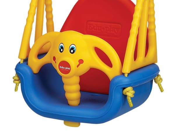 Barn gungstol - elefant tema - 3-i-1
