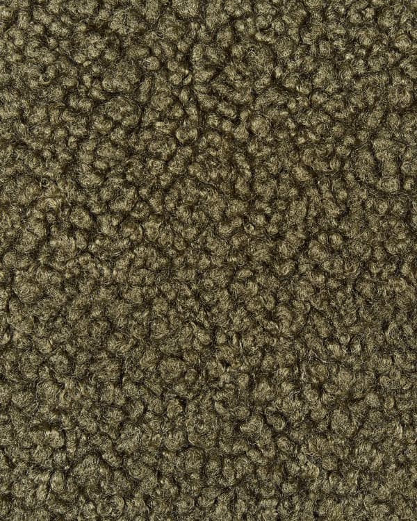 Gyngestol Mørkegrøn Boucle Læne Gynge Hvilestol Moderne Polstret Design