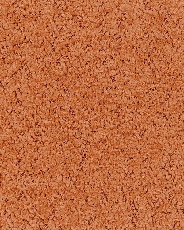 Gyngestol Orange Boucle Læne Gynge Hvilestol Moderne Polstret Design