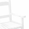 Miniatyrbillede 8 af 9: vidaXL gyngestole til børn 2 stk. massivt poppeltræ hvid