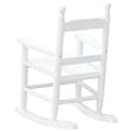 Miniatyrbilde 7 av 9: vidaXL Gyngestoler for barn 2 stk hvit heltre poppeltre