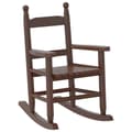 Miniatyrbilde 4 av 9: vidaXL Gyngestoler for barn 2 stk brun heltre poppeltre