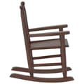 Miniatyrbilde 6 av 9: vidaXL Gyngestoler for barn 2 stk brun heltre poppeltre