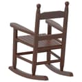 Miniatyrbilde 7 av 9: vidaXL Gyngestoler for barn 2 stk brun heltre poppeltre