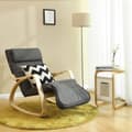 Miniatyrbild 3 av 7: Relax Chair - Rocking Chair with Footstöd - Relax fåtölj - Dark Grey